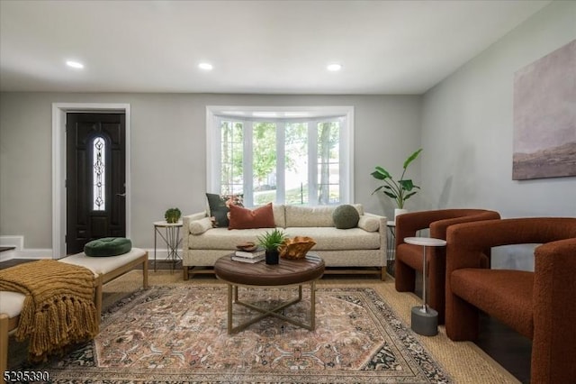 view of living room