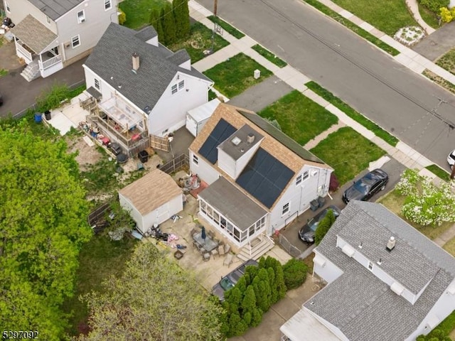 view of subject property