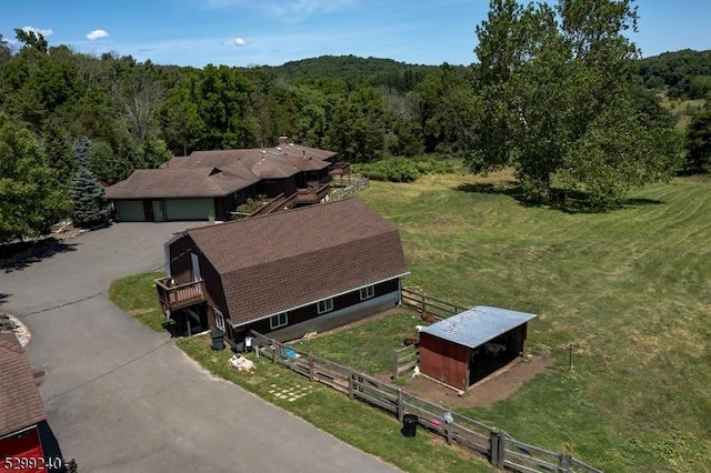 154 Meadows Rd, Lafayette Twp, NJ 07848 - birds eye view of property