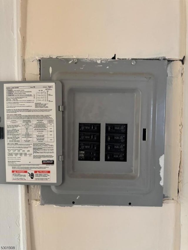 70 Campfield St, Irvington Twp, NJ 07111 - utility room with electric panel