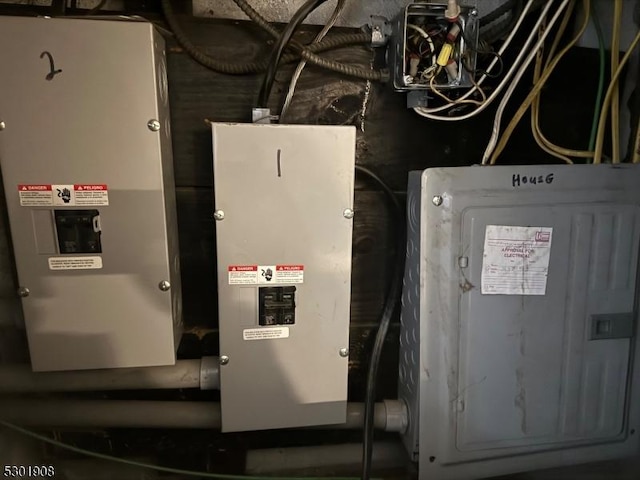 70 Campfield St, Irvington Twp, NJ 07111 - utility room with electric panel