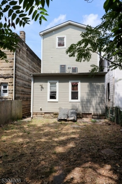 view of back of property