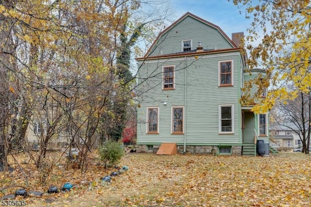 view of rear view of house