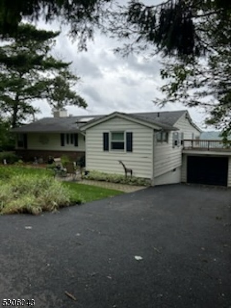 ranch-style house with a garage