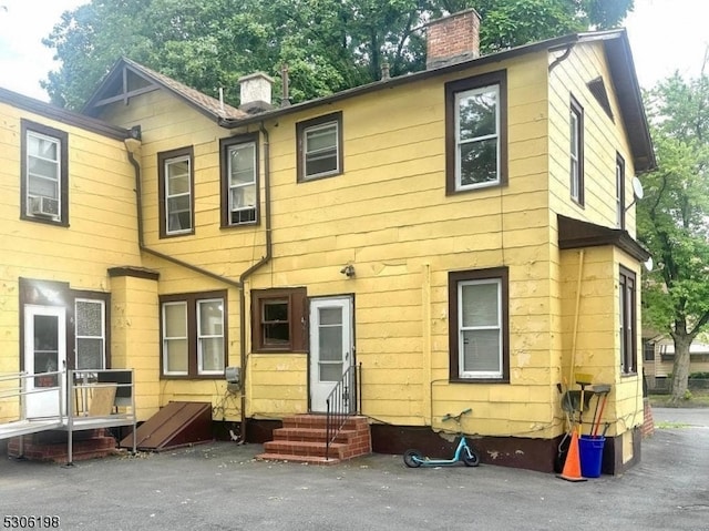 view of rear view of property