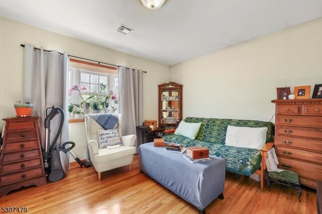 interior space featuring light hardwood / wood-style flooring