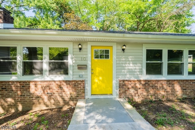 view of property entrance