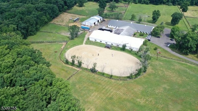 80 Rte 206, Chester Twp, NJ 07930 - aerial view of property's location with rural landscape