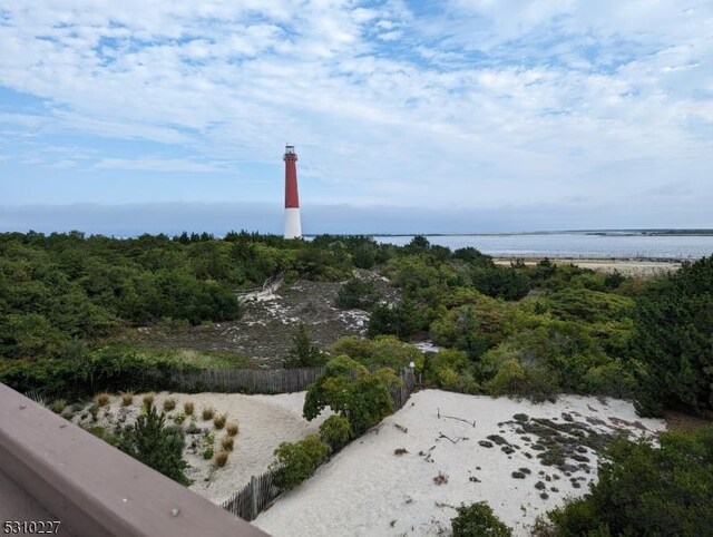 view of water feature