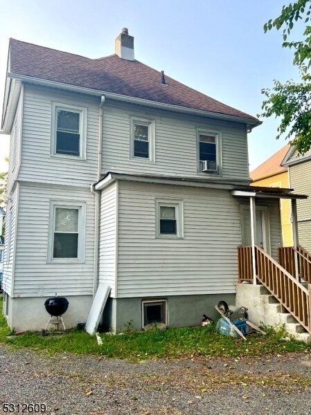 view of rear view of property