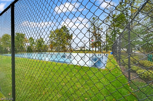 view of sport court