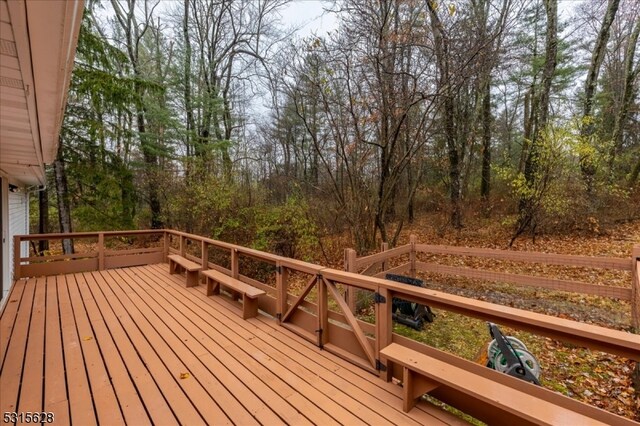 view of deck