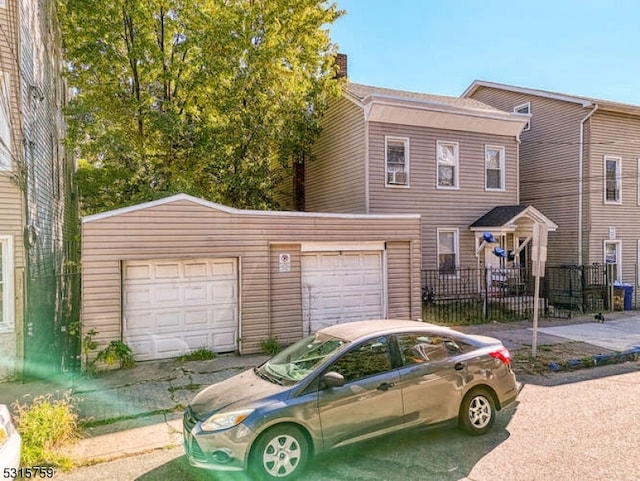 multi unit property with a garage