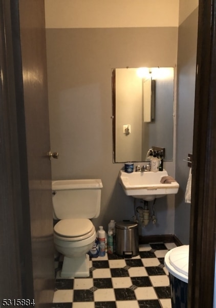 bathroom with toilet