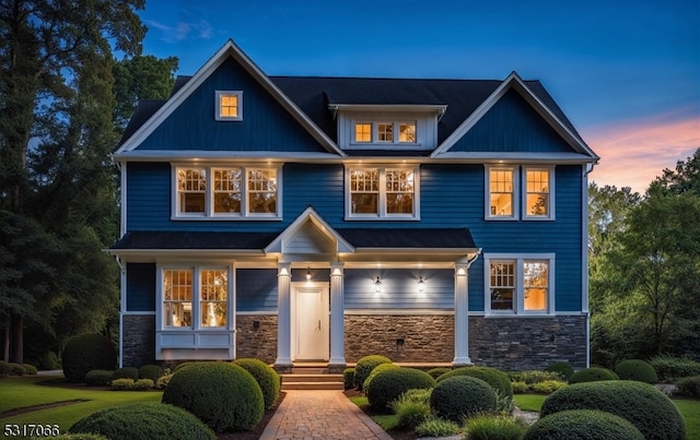 view of craftsman-style home