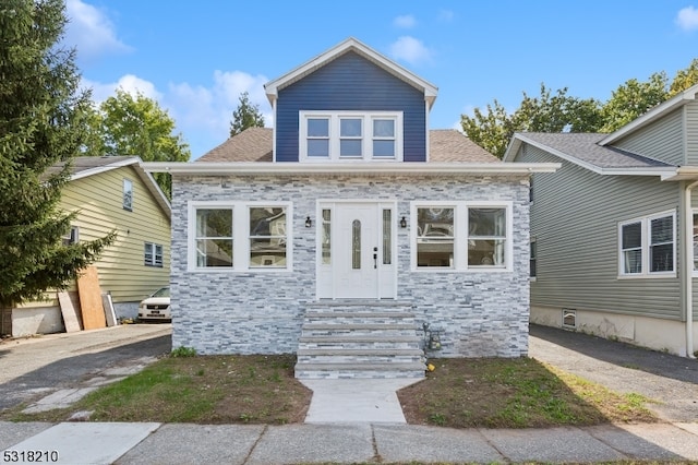 view of bungalow-style house