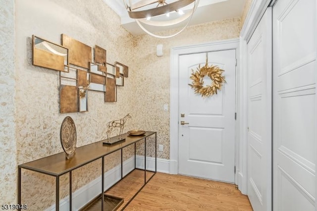 80 Claremont Rd Unit 802, Bernardsville Boro, NJ 07924 - doorway featuring light wood-type flooring