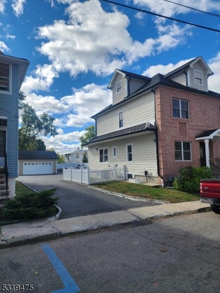 view of side of property