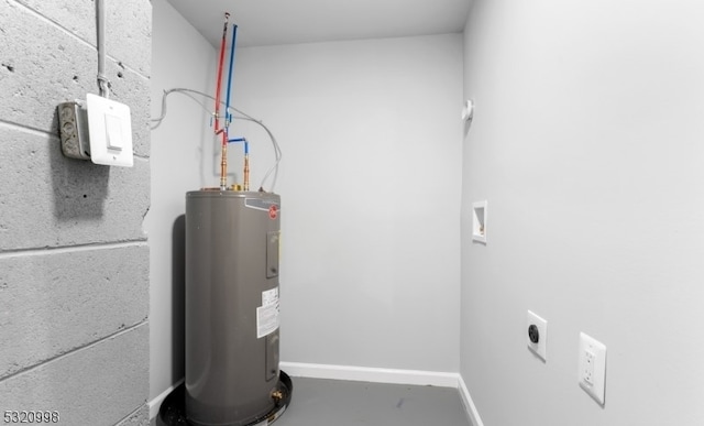 utilities with water heater