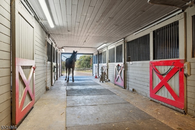 view of stable