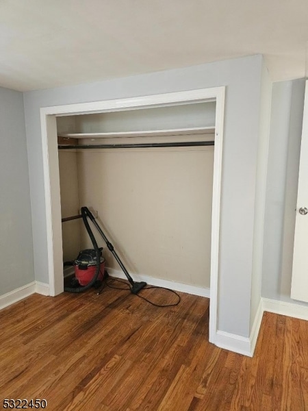 view of closet