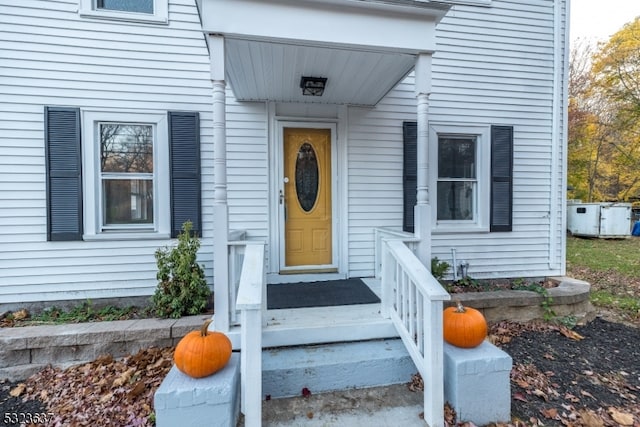 view of property entrance