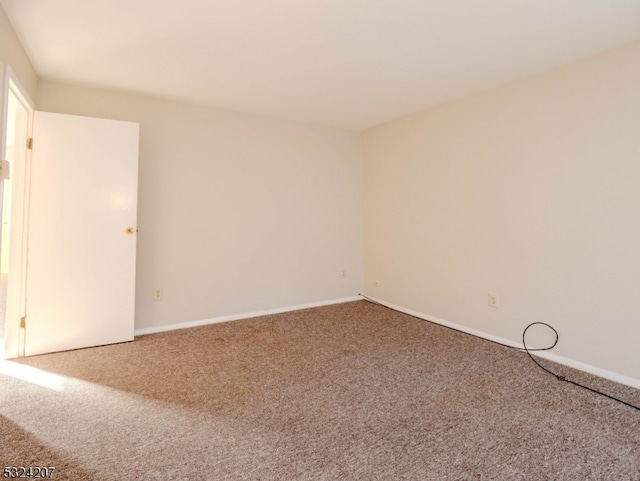 empty room featuring carpet