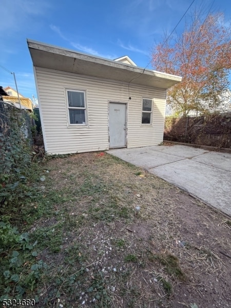 view of back of house