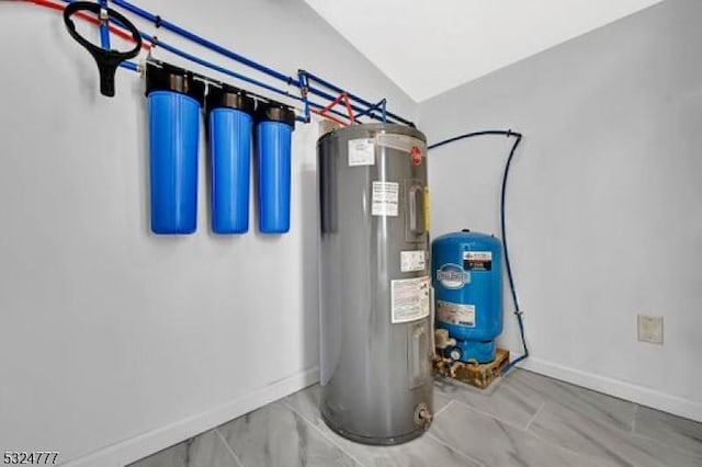 utilities with electric water heater