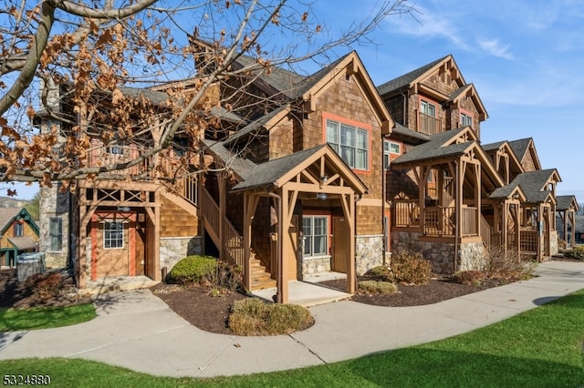 view of craftsman-style home