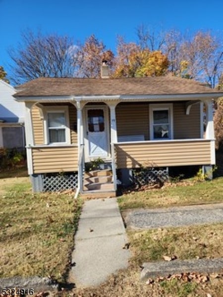view of bungalow