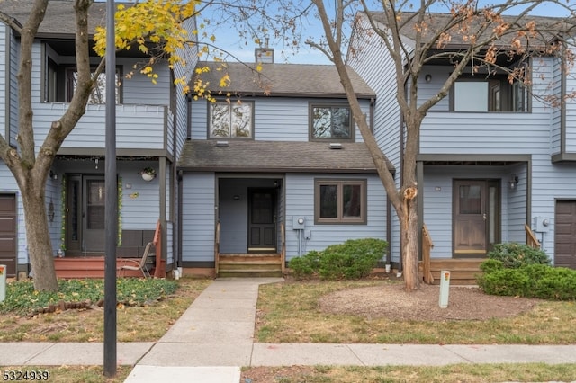 view of townhome / multi-family property