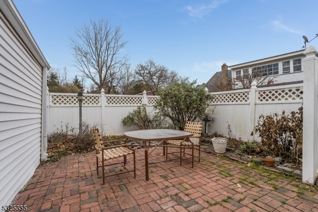 view of patio