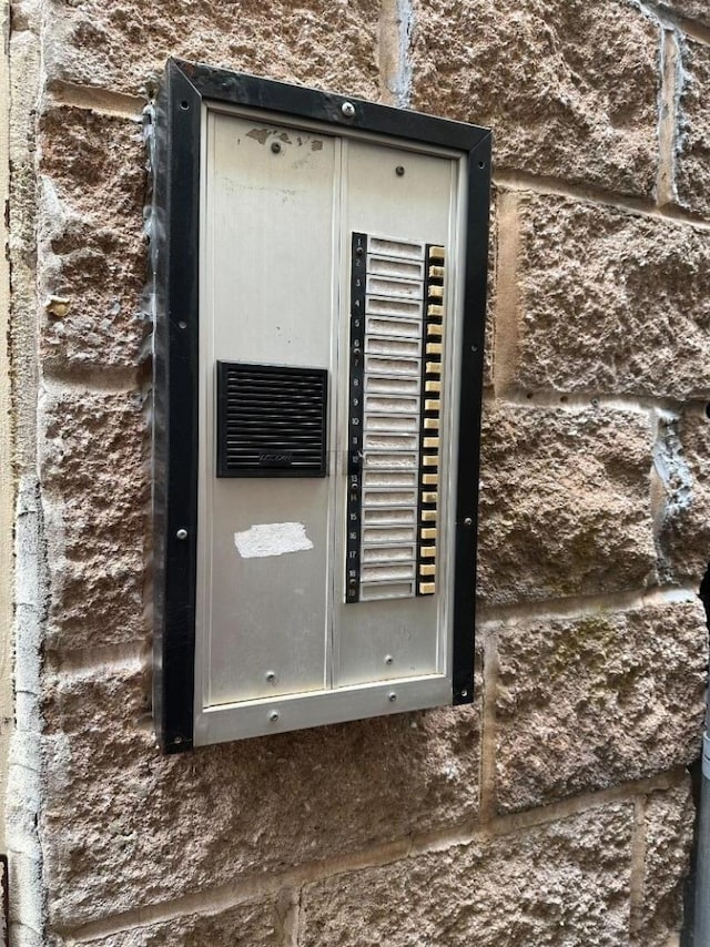 utility room featuring electric panel