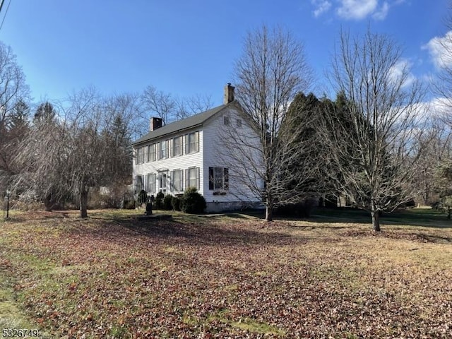 view of home's exterior