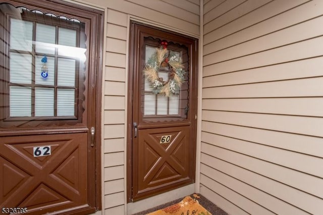 view of property entrance