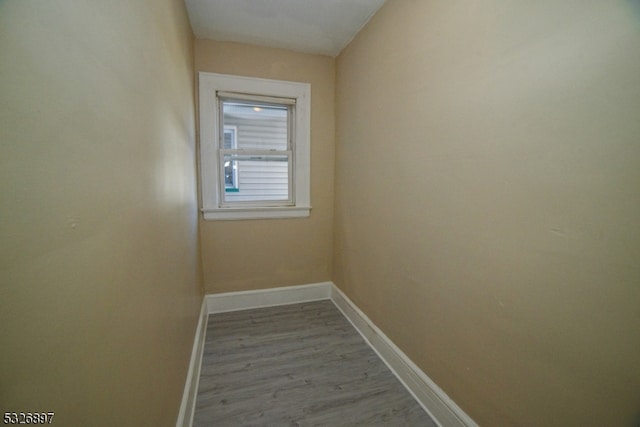 interior space featuring light wood-type flooring