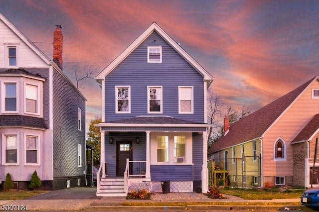 front of property with covered porch