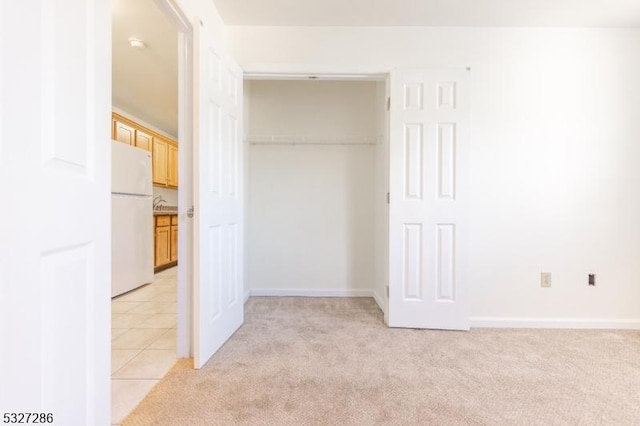 view of closet