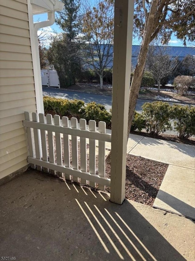 view of patio