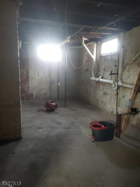 view of basement