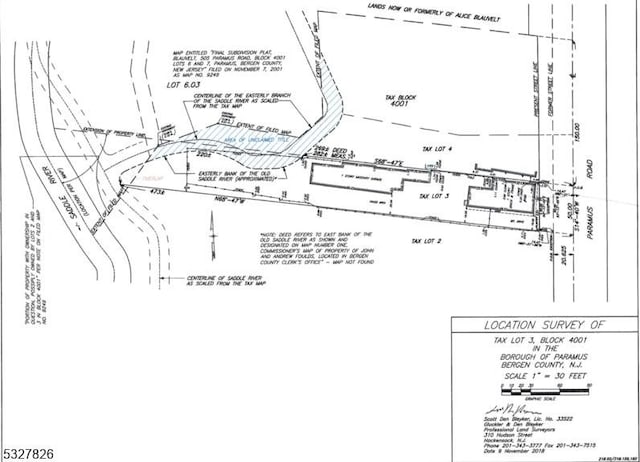 495 Paramus Rd, Paramus Boro NJ, 07652 land for sale