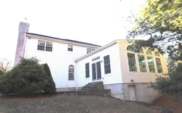 view of rear view of house