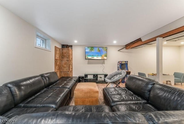 view of living room