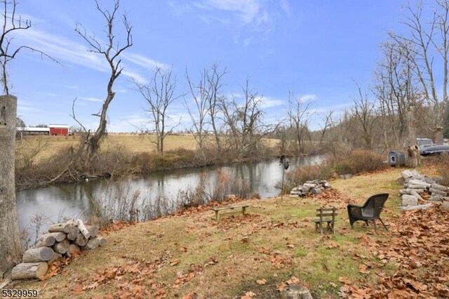 property view of water