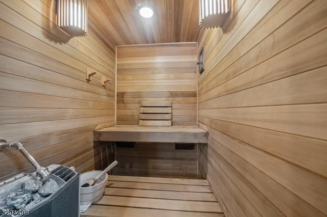 view of sauna / steam room