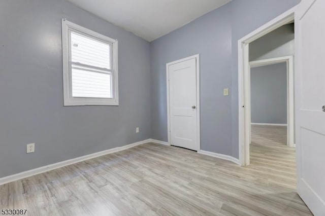 interior space featuring light hardwood / wood-style flooring