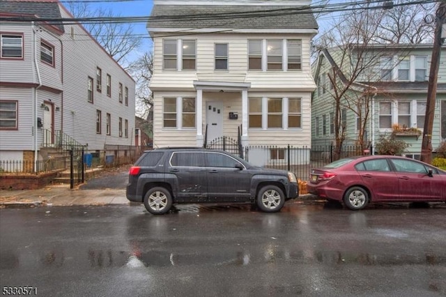 view of townhome / multi-family property