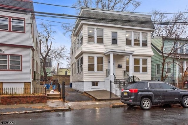 view of townhome / multi-family property