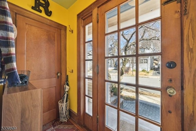 entryway with a healthy amount of sunlight